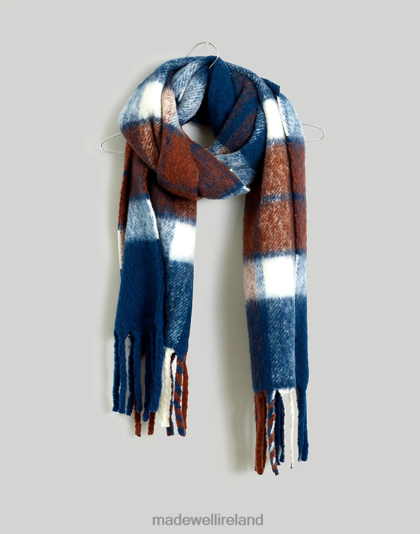 Accessories Classic Indigo 6266T996 Madewell Brushed Wool Scarf Women