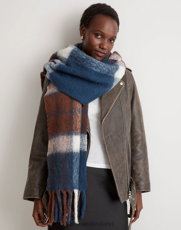 Accessories Classic Indigo 6266T996 Madewell Brushed Wool Scarf Women