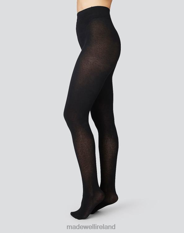 Accessories Black 6266T1024 Madewell Swedish Stockings Alice Cashmere Tights Women