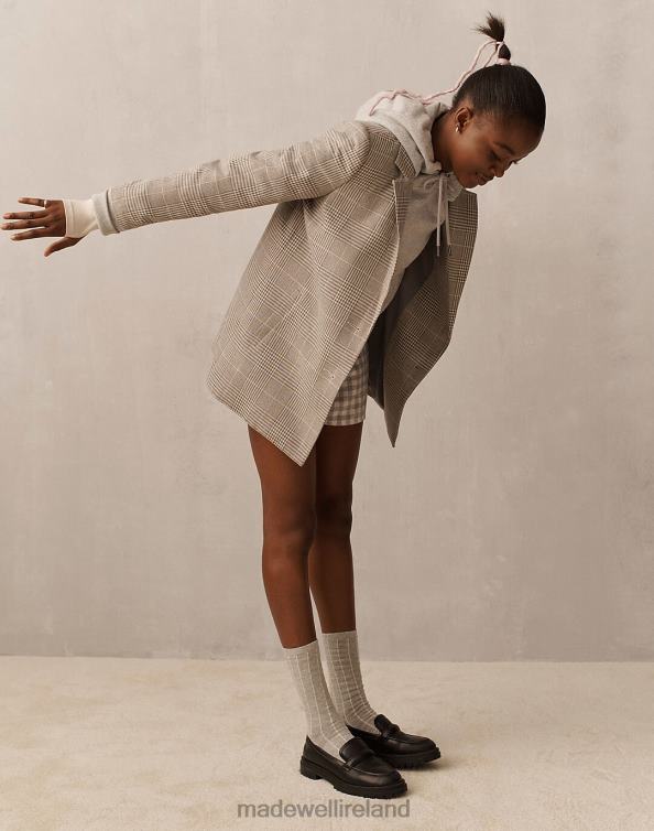 Accessories Lighthouse Multi 6266T1021 Madewell Two-Pack Grid Ankle Socks Women