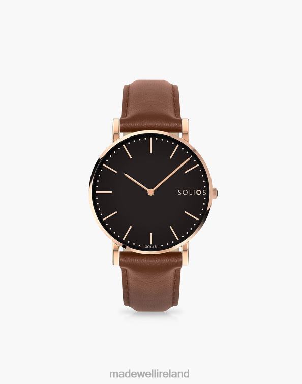 Accessories Brown 6266T2288 Madewell Solios Watches Eco Vegan Case Women