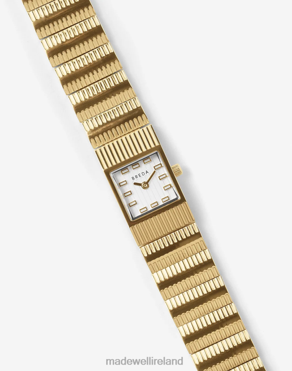 Accessories Gold 6266T1309 Madewell BREDA 'Groove' Metal Bracelet Watch Women