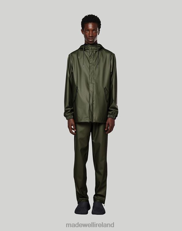 Clothing Green 6266T2169 Madewell Rains TM Fishtail Jacket Women