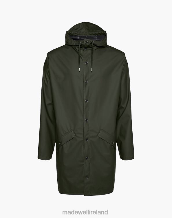 Clothing Light Green 6266T2167 Madewell Rains TM Long Jacket Women