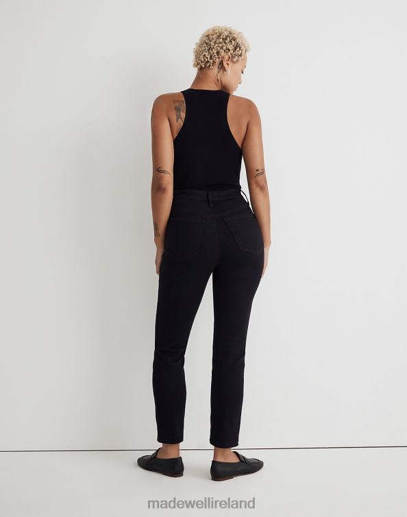 Clothing Black Rinse Wash 6266T1091 Madewell Curvy Stovepipe Jeans Women