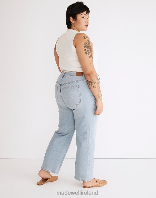 Clothing Edmunds Wash 6266T2463 Madewell The Plus Perfect Vintage Wide-Leg Crop Jean Women
