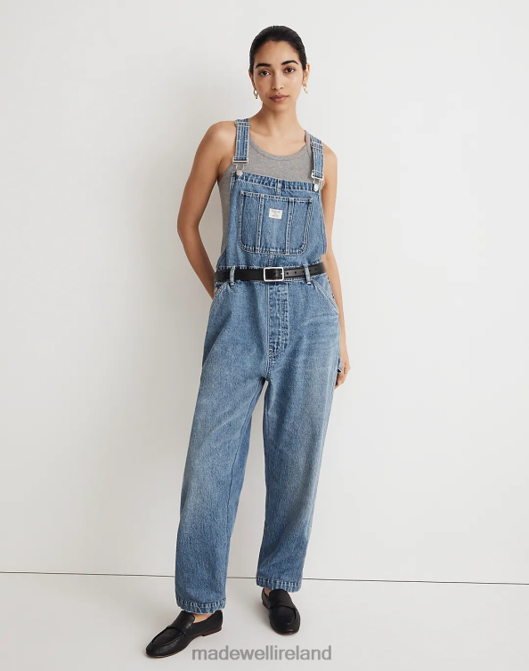 Clothing Haley Wash 6266T1108 Madewell Molly Dickson Oversized Overalls Women