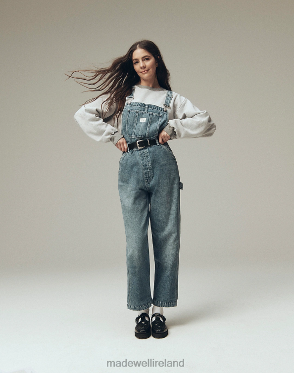Clothing Haley Wash 6266T1108 Madewell Molly Dickson Oversized Overalls Women