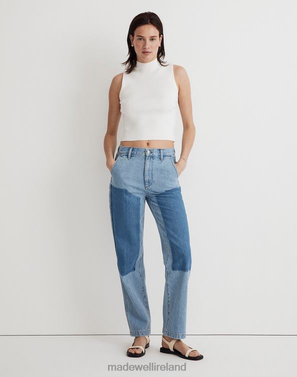 Clothing Hazelfern Wash 6266T2468 Madewell The '90s Straight Jean: Shadow-Panel Edition Women