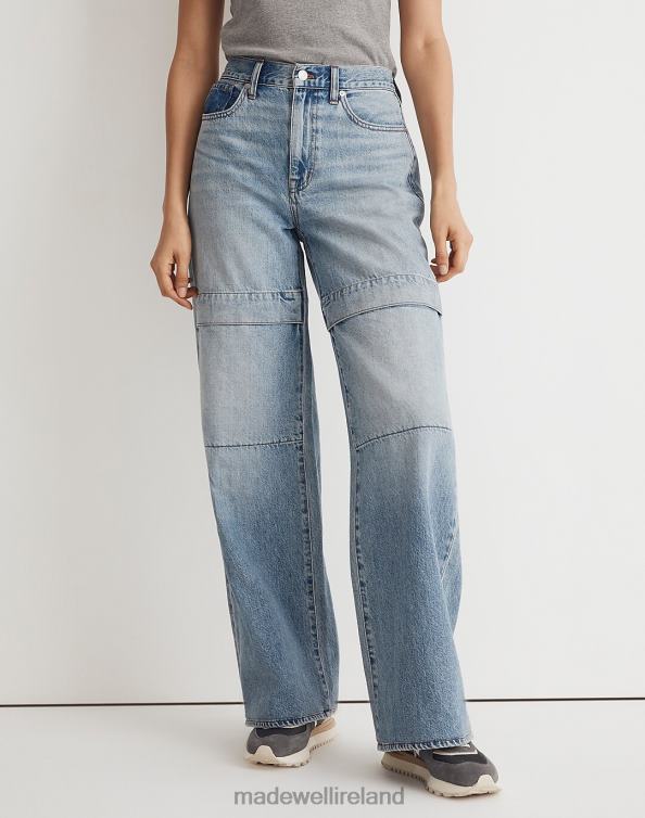 Clothing Larkins Wash 6266T2487 Madewell Superwide-Leg Jeans Women