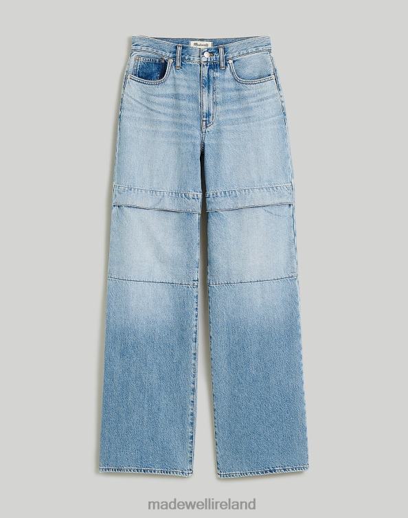 Clothing Larkins Wash 6266T2487 Madewell Superwide-Leg Jeans Women