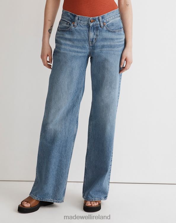 Clothing Mainview Wash 6266T2497 Madewell Low-Rise Superwide-Leg Jeans Women