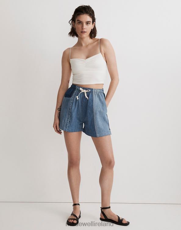 Clothing Mixed Vintage Indigo 6266T1342 Madewell B Sides Vintage Reworked Meyer Cinch Shorts Women