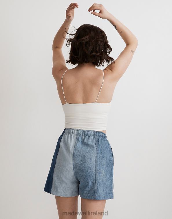 Clothing Mixed Vintage Indigo 6266T1342 Madewell B Sides Vintage Reworked Meyer Cinch Shorts Women