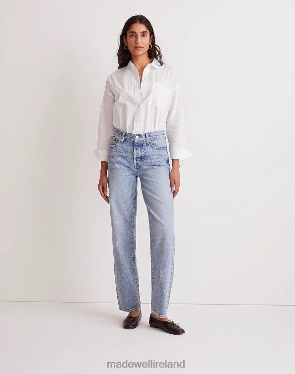 Clothing Olvera Wash 6266T1120 Madewell Low-Slung Straight Jeans Women