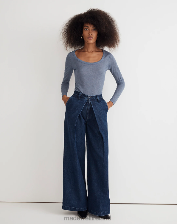 Clothing Poyner Wash 6266T2578 Madewell Extrawide-Leg Trouser Jeans Women