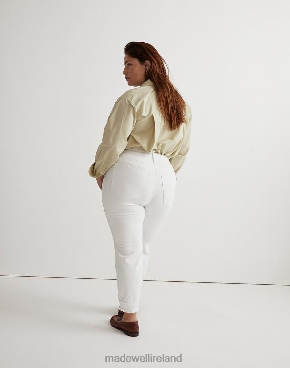 Clothing Pure White 6266T2561 Madewell Plus Stovepipe Jeans Women