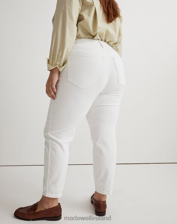 Clothing Pure White 6266T2561 Madewell Plus Stovepipe Jeans Women