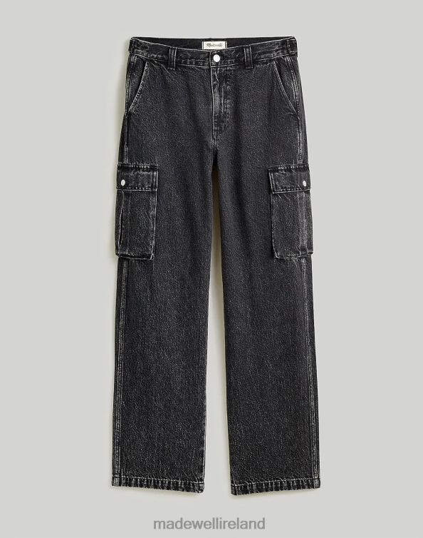Clothing Ranney Wash 6266T2499 Madewell Low-Slung Straight Cargo Jeans Women
