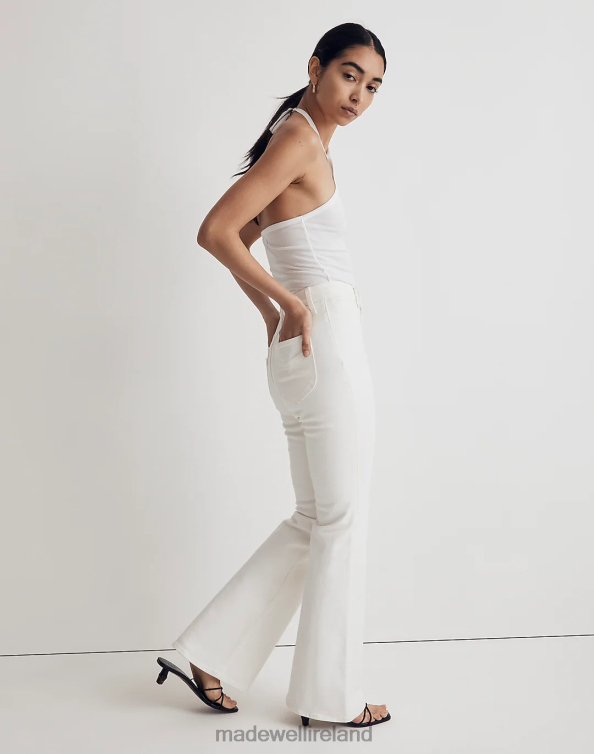 Clothing Tile White 6266T2523 Madewell The Perfect Vintage Flare Women