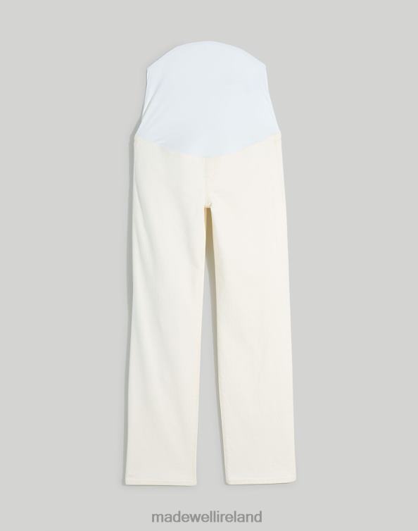 Clothing Tile White 6266T2536 Madewell Maternity Over-the-Belly Perfect Vintage Straight Jean Women