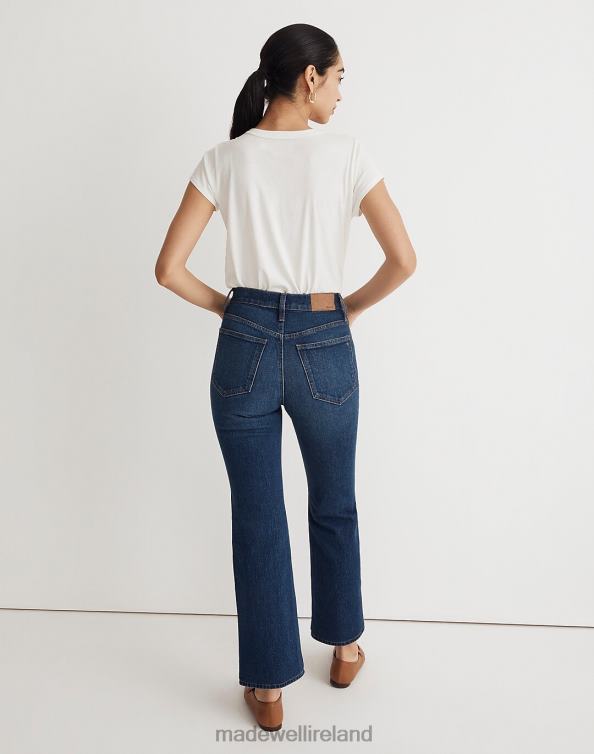 Clothing Corgan Wash 6266T1054 Madewell The Perfect Vintage Flare Crop Women