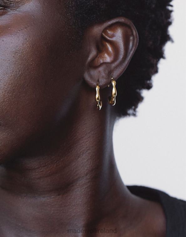 Collection Gold 6266T2273 Madewell SOKO Moto Mini Hoops Women