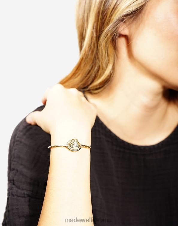Jewelry Gold 6266T1155 Madewell Odette New York La Mer Shell Cuff Bracelet Women