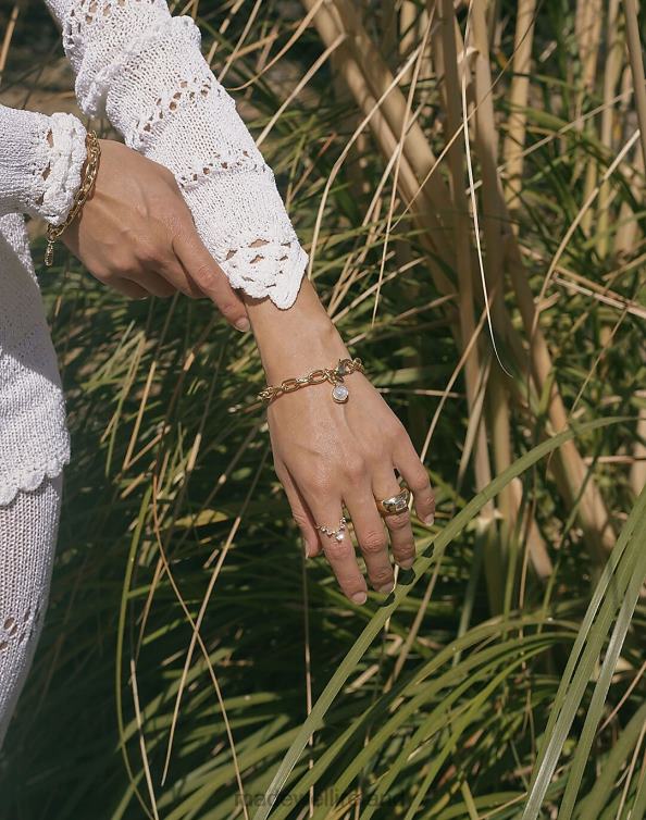 Jewelry Gold 6266T1547 Madewell STUDIO GRUN Morris Chain Bracelet Women