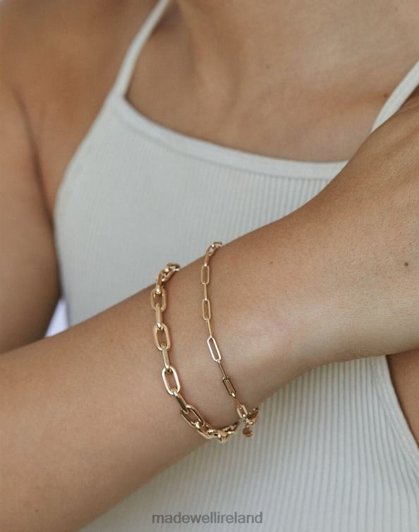 Jewelry Gold 6266T1744 Madewell Kinn Petite Link Chain Bracelet Women