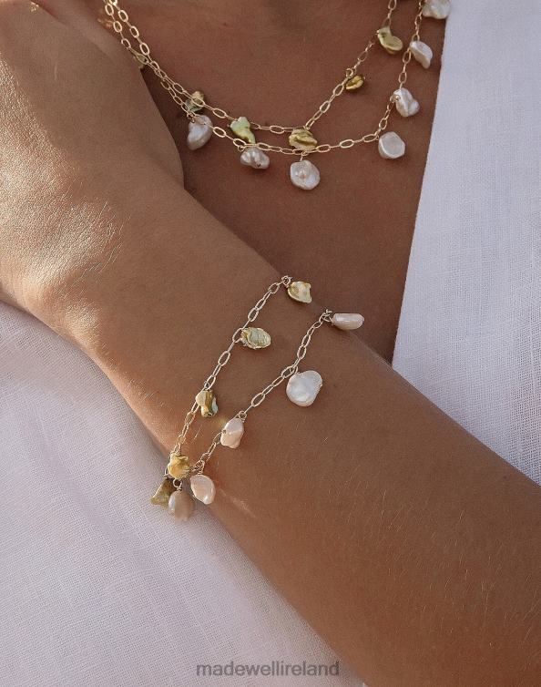 Jewelry Gold 6266T1952 Madewell MUNS Playa Charm Bracelet Women