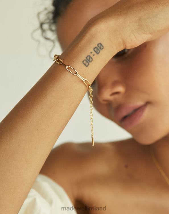 Jewelry Gold 6266T2272 Madewell SOKO Ellipse Bracelet Women