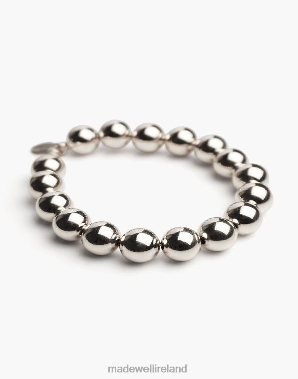 Jewelry Silver 6266T1390 Madewell Charlotte Cauwe Studio Bead Bracelet 10mm Women