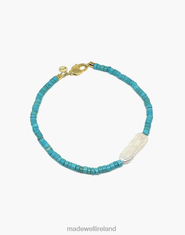 Jewelry Turquoise 6266T1925 Madewell MIJU Beaded Palma Bracelet Women