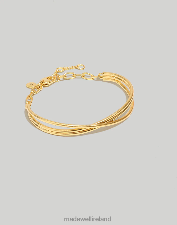 Jewelry Vintage Gold 6266T831 Madewell Crossing Cuff Bracelet Women