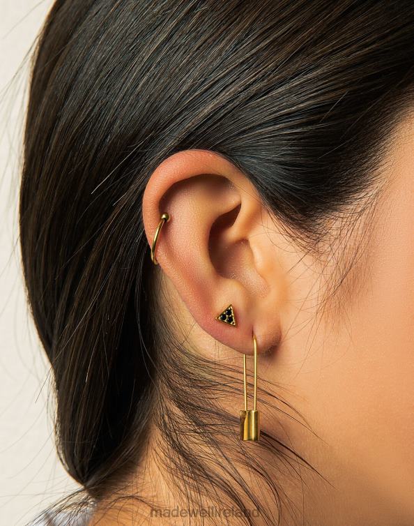 Accessories Gold 6266T1293 Madewell TSEATJEWELRY SKY STUD EARRINGS Women