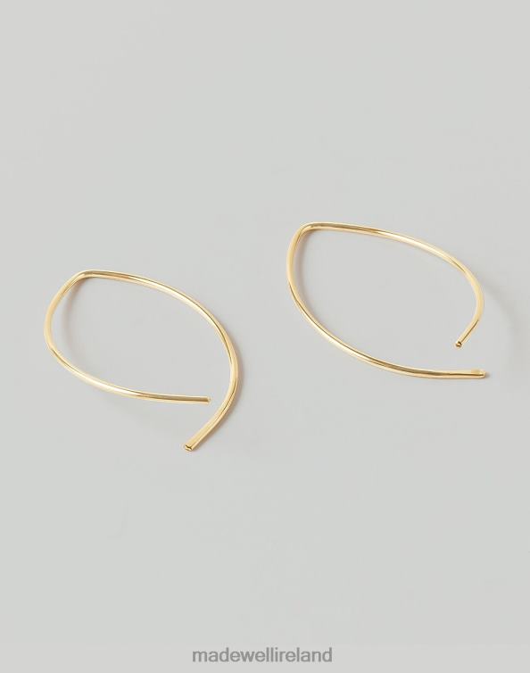Accessories Gold 6266T1439 Madewell Sheena Marshall Jewelry Poppy Earrings Women