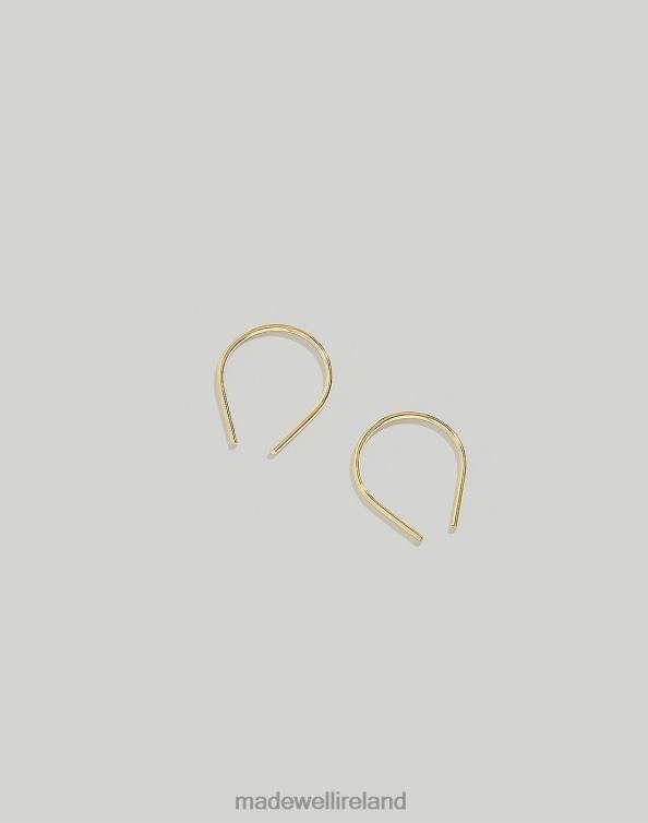 Accessories Gold 6266T1441 Madewell Sheena Marshall Jewelry Moab Arch Earrings Women