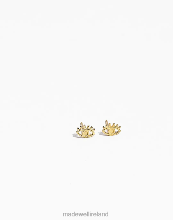 Accessories Gold 6266T1486 Madewell Katie Dean Jewelry Evil Eye Studs Women