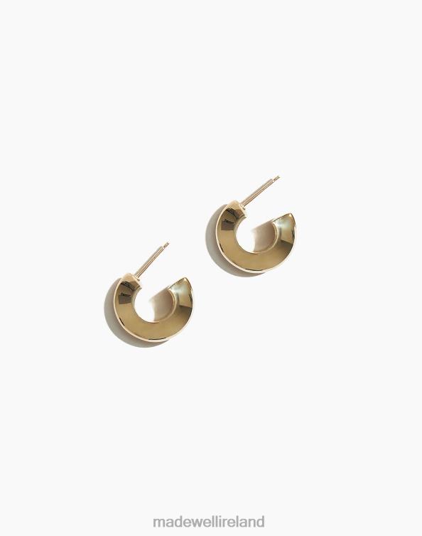 Accessories Gold 6266T1904 Madewell Maslo Jewelry Round Peak Earrings Women