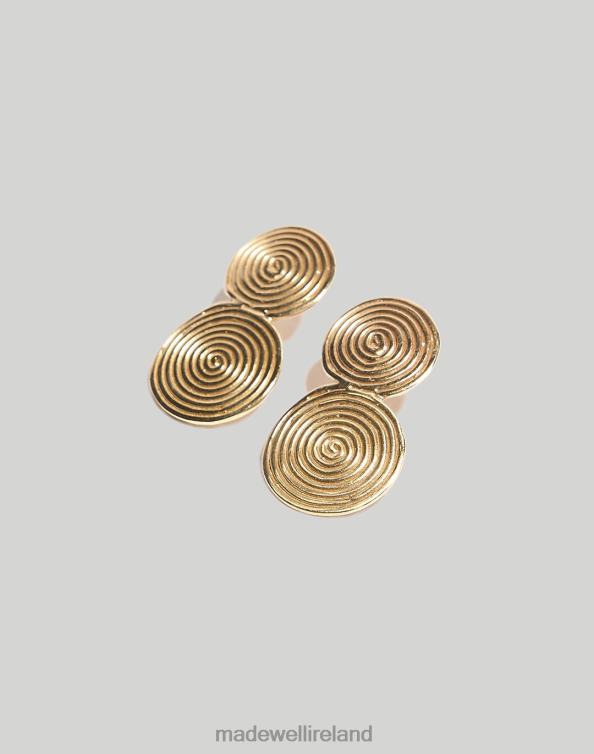 Jewelry Brass 6266T2049 Madewell Odette Coil Earrings Women