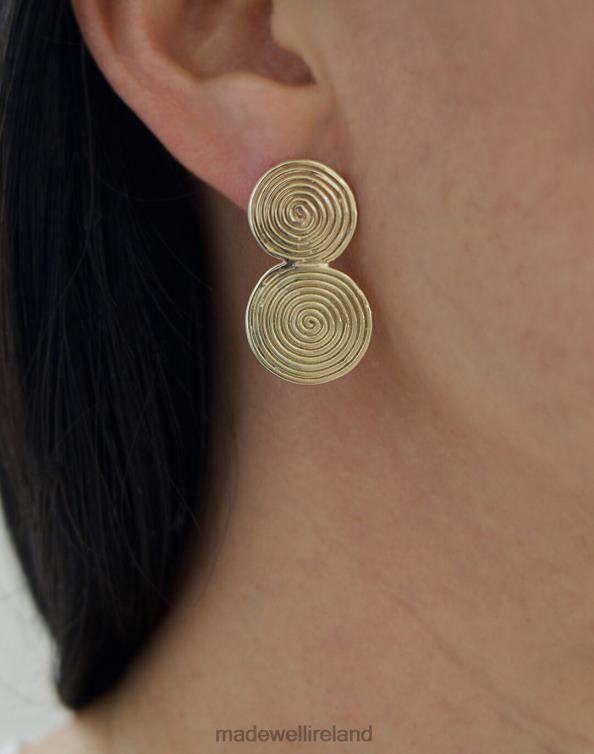 Jewelry Brass 6266T2049 Madewell Odette Coil Earrings Women