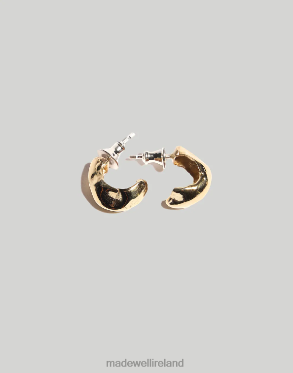 Jewelry Brass 6266T2053 Madewell Odette Pinch Hoops Women