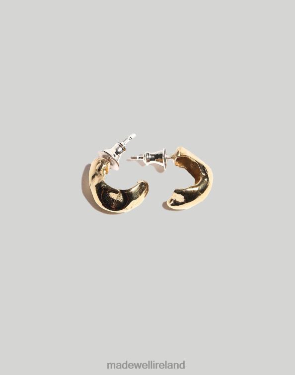 Jewelry Brass 6266T2054 Madewell Odette Pinch Hoops Women