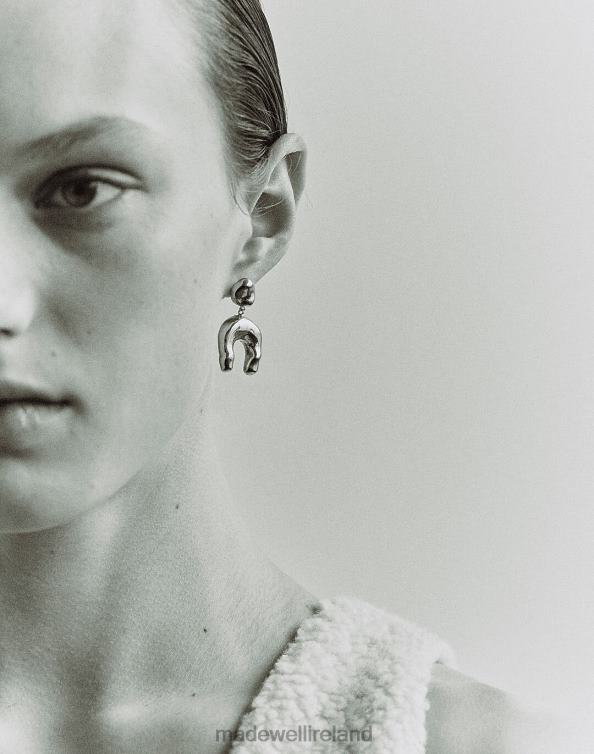 Jewelry Gold 6266T1183 Madewell AGMES Wishbone Earrings Women