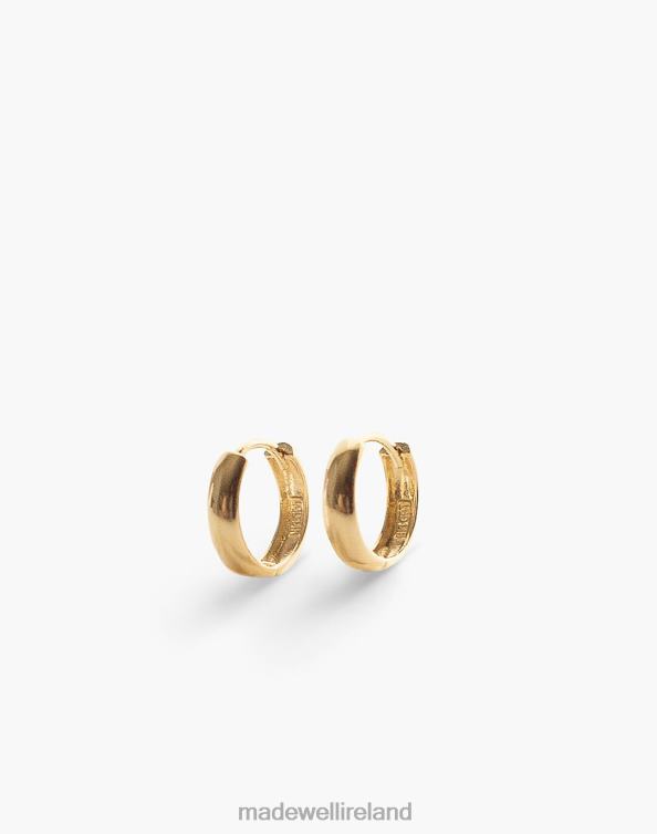 Jewelry Gold 6266T1768 Madewell Kinn Mini Huggie Hoop Earrings Women
