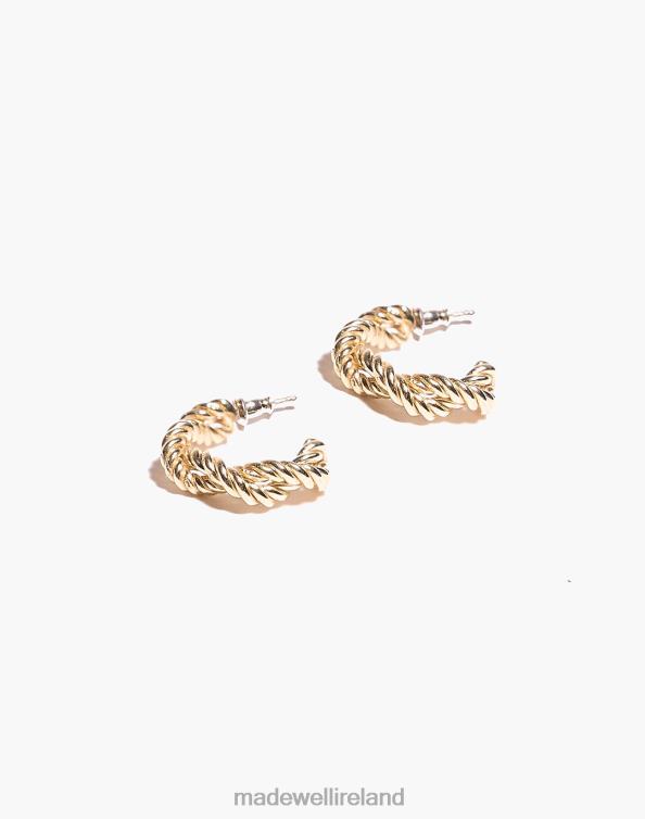Jewelry Gold 6266T2059 Madewell Odette Lou Hoops Women