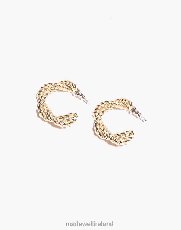 Jewelry Gold 6266T2059 Madewell Odette Lou Hoops Women