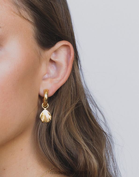 Jewelry Gold 6266T2274 Madewell SOKO Bidu Charm Hoop Women