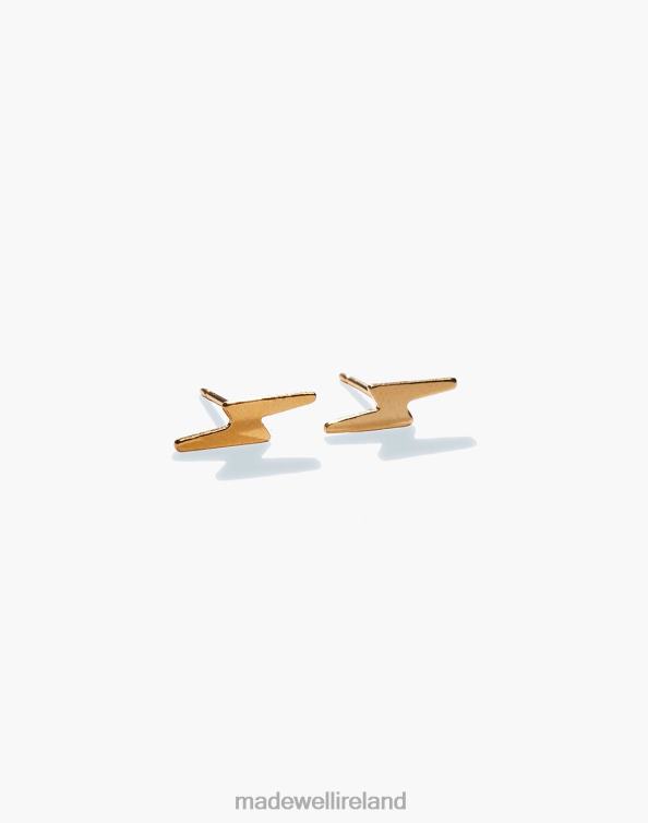 Jewelry Gold 6266T2441 Madewell YEAR 901 Lightning Studs Women